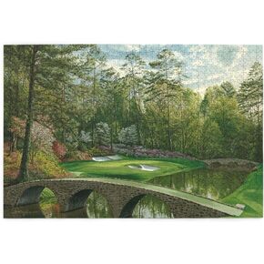 Masters Tournament Augusta National Golf Jigsaw Puzzle 1000 Pieces for Adults Floor Puzzles Educational Fun Games