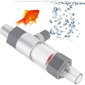 Zerodis Aquarium CO2 Atomizer, Fish Tank Atomizer Outer‑Tank CO2 Diffuser CO2 Reactor Diffuser Fish Tank Accessory(M2 16/22mm)