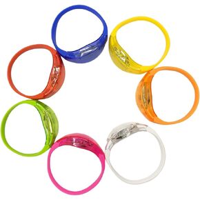 Glow in the Dark Bracelets - Music & Sound Activated Glow Bracelets for Kids & Adults with Flashing LED Strobe, Perfect Party Favors for Birthdays, Concerts, and Glow in the Dark Themed Parties35pcs