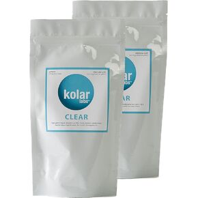 Kolar Labs Clear – Fast Acting, Pre-Rinsed, Organic Waste Removal Media Blend Filter Packet for Crystal Clear Aquariums, Medium 2 Pack
