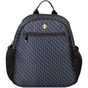 IDAHO JONES Mini Diaper Bag Backpack, Compacy and Small. Hold What You Need. Comes with Stroller Straps, Changing Pad | Black - Claremont