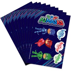 PJ Masks Stickers Premium Vinyl Decal Made in USA for Laptop Water Bottle Car Scrapbook Decorations Birthday Favor Party Supplies (Party Favor)