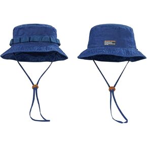 Croogo Boonie Hat Outdoor Fishing Hats Ripstop Tear Resistant Cotton Jungle Cap with Chin Strap Bucket Hats for Men Women