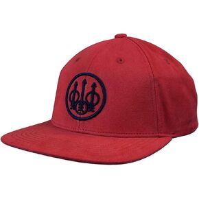 Beretta Men's Trident Logo Flat Bill Outdoor Casual Performance Hat