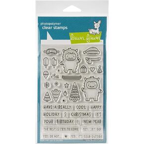 Lawn Fawn Clear Stamps - Yeti Or Not (LF2027)