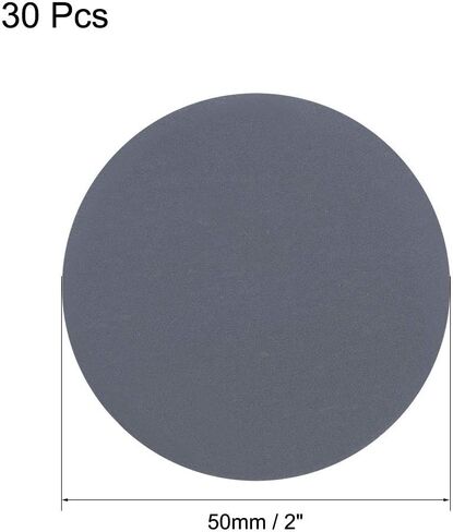 uxcell 2 Inch Wet Dry Sanding Discs 2500 Grit Hook and Loop Sanding Disc Silicon Carbide Sandpaper 30pcs in Saudi Arabia