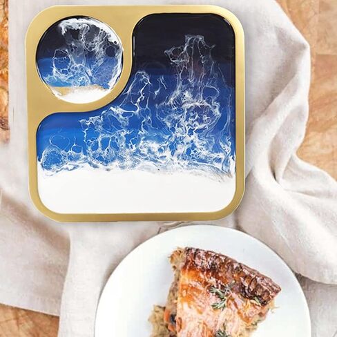 KyeeaDIY Silicone Tray Mold, Square/Rectangle Food Serving Tray, Resin Molds for Coasters, Candles, Decor, Personalized DIY Projects in Kuwait