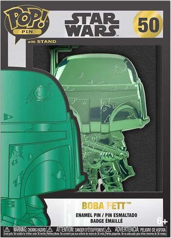 Funko Pop! Pin: Star Wars - Dark Side, Boba Fett Neon in Saudi Arabia