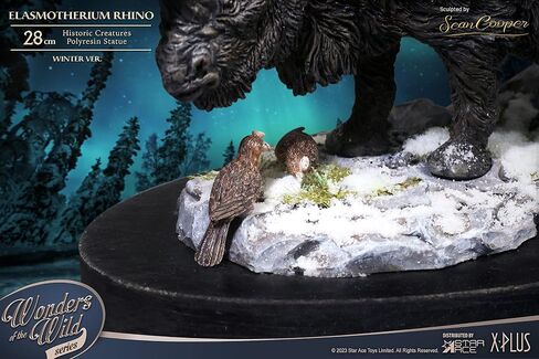 Wonders of The Wild: Elasmotherium Rhino (Winter Ver.) Statue in Saudi Arabia