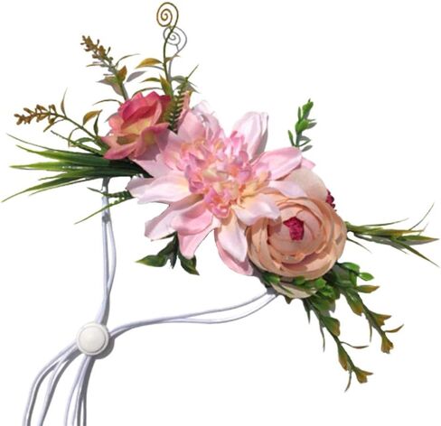 الكلب طوق زهرة الزفاف، الكلب زهرة عقال، الحيوانات الأليفة زهرة تاج أغطية الرأس، زهرة يترك اكليلا من الزهور الطبيعية لحفلات الزفاف زهرة الحيوانات الأليفة القطط والكلاب، الحيوانات الأليفة صور الدعامة in Kuwait