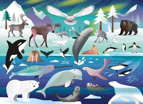 Ceaco - Amanda Shufflebotham - Arctic Adventure -100 Piece Jigsaw Puzzle in Saudi Arabia