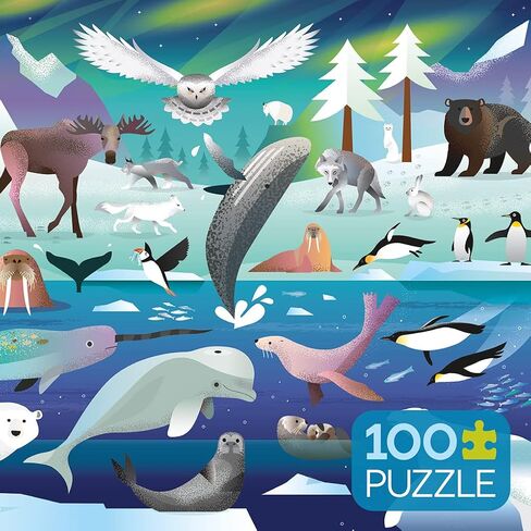 Ceaco - Amanda Shufflebotham - Arctic Adventure -100 Piece Jigsaw Puzzle in Saudi Arabia