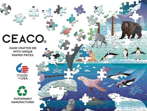 Ceaco - Amanda Shufflebotham - Arctic Adventure -100 Piece Jigsaw Puzzle in Saudi Arabia