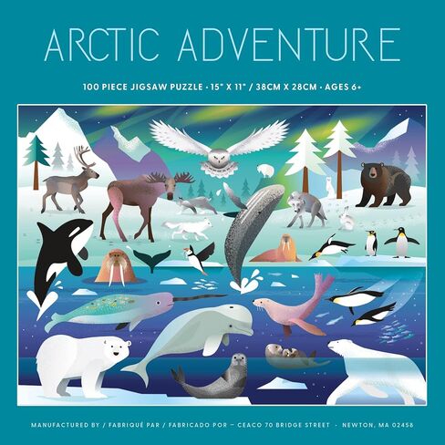 Ceaco - Amanda Shufflebotham - Arctic Adventure -100 Piece Jigsaw Puzzle in Saudi Arabia