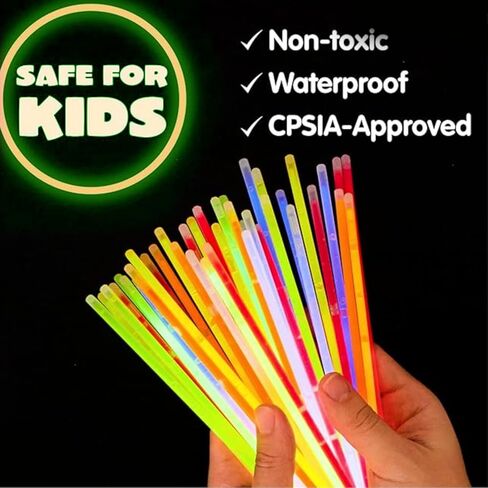 بطاقات عيد الحب للأطفال - 32 عبوة من أعواد النيون المتوهجة مع بطاقات عيد الحب للأطفال في الفصل الدراسي - بطاقات تبادل عيد الحب للأطفال في الفصل الدراسي، جائزة مدرسة عيد الحب، هدية لحفلة عيد الحب in Kuwait