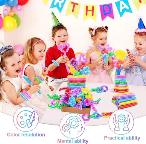 36 Pack Pop Tubes Fidget Toys, Easter Basket Stuffers Eggs Fillers Easter Gifts for Kids Boys Girls, Birthday Gifts Party Favors Goodie Bags Stuffers Treasure Prize Box Toys for Kids Classroom in Kuwait