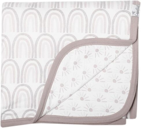 Copper Pearl Three-Layer Baby Blanket: Soft Baby Quilts for Boys and Girls | Breathable, Cozy, Toddler Blanket | Baby Quilt for Newborns | 46x46 Premium Polyester/Rayon | Alta in Saudi Arabia