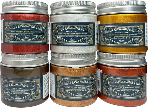 CSY art gallery metallic acrylic paint (Metallic Rococo) in Saudi Arabia