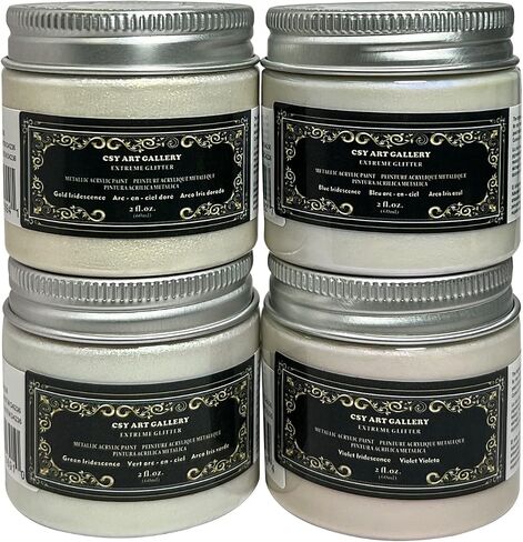 CSY art gallery metallic acrylic paint (Metallic Rococo) in Saudi Arabia