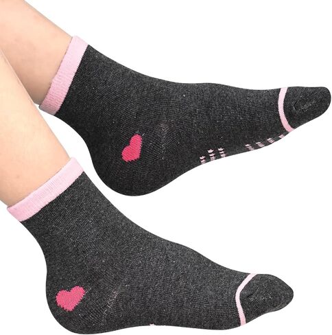 SkiBeaut Baby Toddlers Girls Socks, 12 Pairs Non Slip Kids Grips Toddler Grippy Girl House Socks with Grippers for 0-7 Years in Saudi Arabia