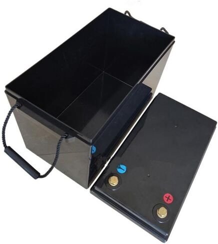 XBERSTAR 12V 24V 48V DIY Kit Battery Box 100ah 120ah 200ah Li Ion Lifepo4 Lithium Battery DIY Solar Cells Waterproof Plastic Empty Case (Without LED Display) in Saudi Arabia