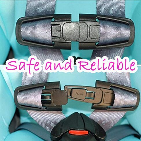 Seat Chest Harness Clip Buckle Universal Replacement Lock Stroller Chest Clip for Baby and Kids Trend, Adjustable Guard in Saudi Arabia