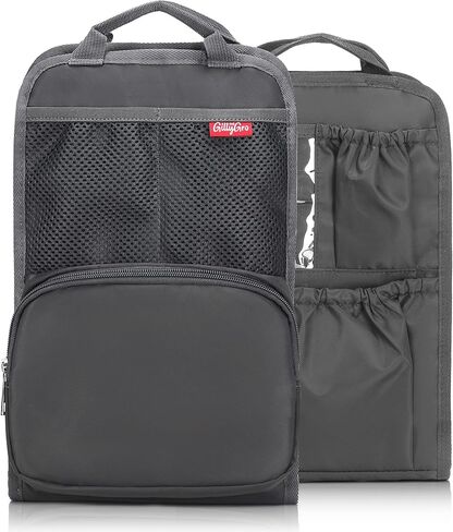 حقيبة ظهر عمودية من GillyGro لحمل الحقيبة والمحفظة والنزهة والتخييم - مقسم الحقيبة المعزولة المقاومة للماء وقابلة للطي - ملحقات السفر للنساء والرجال in Kuwait
