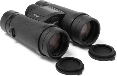مجموعة مناظير Nikon Monarch M7 8x42 (16765) باللون الأسود مع قلم عدسة وقطعة قماش للتنظيف، مناظير مدمجة للبالغين للصيد ومشاهدة الطيور وأساسيات المشي لمسافات طويلة والتكبير والسفر in Kuwait