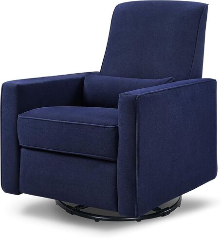 DaVinci Piper Upholstered Recliner and Swivel Glider in Cream, Greenguard Gold & CertiPUR-US Certified in Saudi Arabia