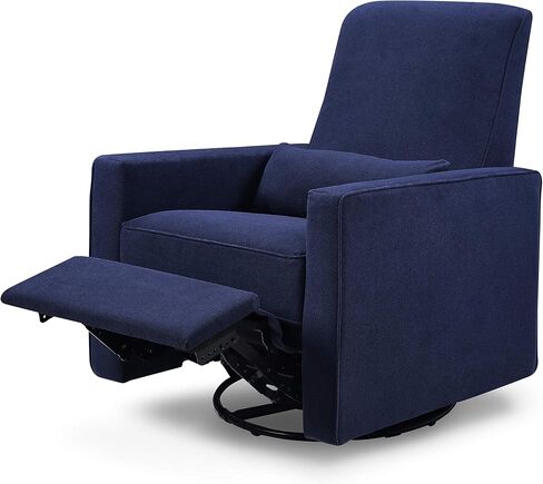 DaVinci Piper Upholstered Recliner and Swivel Glider in Cream, Greenguard Gold & CertiPUR-US Certified in Saudi Arabia