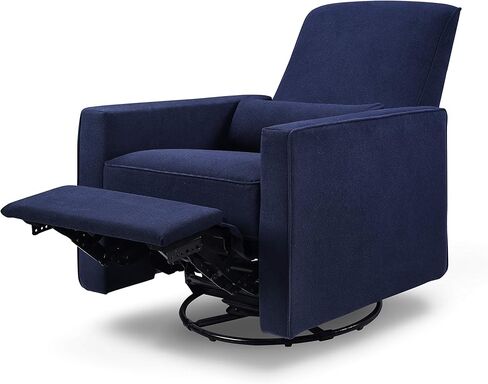 DaVinci Piper Upholstered Recliner and Swivel Glider in Cream, Greenguard Gold & CertiPUR-US Certified in Saudi Arabia