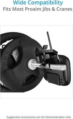 PROAIM Quick Release Gimbal Mount for DJI Ronin, Ronin M & Ronin MX. for Camera Jib Crane, Durable & Secure. with Multiple ¼" & 3/8" Accessory Threads. Tripod Compatible (RN-244-00) in Saudi Arabia