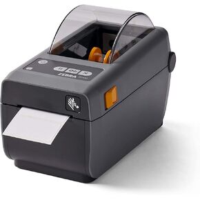 ZEBRA ZD410 Direct Thermal Only Desktop Printer - Ethernet, Bluetooth, USB and USB Host Connectivity, 2"" Print Width, 203 DPI, ZD41022-D01E00EZ- , Monochrome (Renewed)