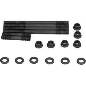 Raptor 660 Cylinder Bolt,Cylinder Head Stud,Heavy Duty Cylinder Head Studs Steel Nuts Kit Replacement for Rhino 660(2004 2007) Raptor 660(2001 2005)