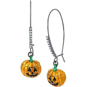 Pumpkin Dangle Earrings