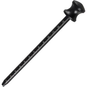 Transmission Dipstick Compatible with Chrysler/Dodge Dart Fiat 500X/ Jeep Cherokee Compass Patriot Renegade 6F24 Automatic Transmissions Replace# 10323A 10323B(Black)