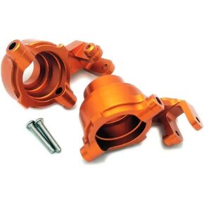 Aluminium Alloy Steering Blocks Front Knuckle Arm 8937 for Traxxas 1/10 V1 V2 MAXX Newest Wide Maxx 89076 89086 - Orange