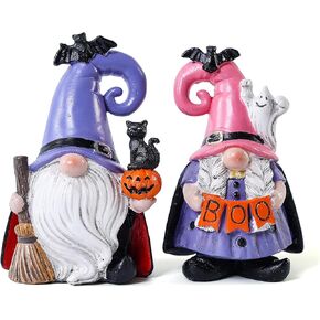 Halloween Gnomes - Halloween Gnomes Decorations - Handmade Halloween Gnomes Home Table Decor,Addition to Your Halloween Indoor Décor Gifts