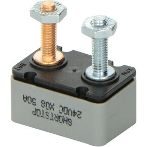 Sea-Dog 420845-1 Resettable Circuit Breaker without Cover, 50 Amp