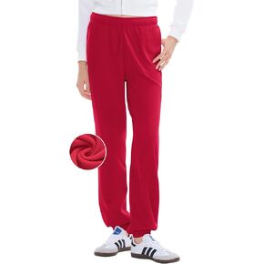 PUMIEY Women’s High Waisted Sweatpants Fleece Baggy Sweat Pants Y2K Lounge Joggers Pants Three-No Collection in Kuwait