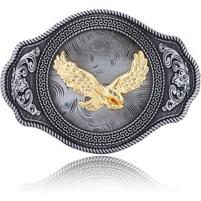 HUABOLA CALYN Western Belt Buckles for Men Women Cowboy Cowgirl Rodeo Western Party Mens Novelty Belt Buckle Gifts