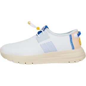 Hey Dude Sirocco Sport Stripe - Shoes for Women - Textile and Synthetic Upper - Textile Lining and Insole