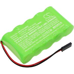 Replacement Battery Fit for FUTABA Transmitter 10J, Transmitter 14SG, Transmitter 4PKS, Transmitter 4PL, Transmitter 6J, Transmitter 8J FUTM1484, HT5F1800B (2000mAh)