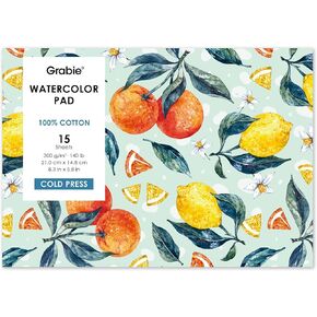 Grabie Watercolor Coloring Books