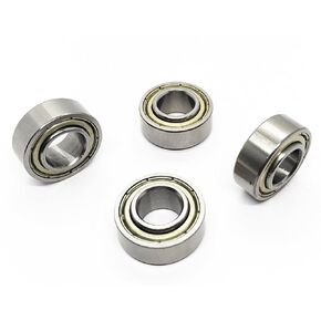 Wheelchair Caster Bearings,Wheelchair Front Wheel Bearings,Transport Chairs Rear Wheel Bearing,ID11.1*OD23*T10mm,Compatible with 11MM(7/16") Wheel axles,8" Wheel Replacement Parts.STDS1011,(4pcs)