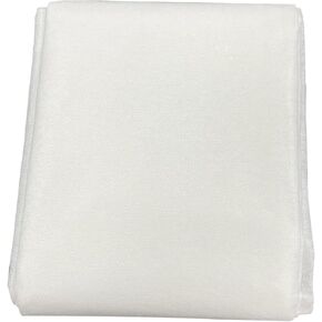 YLM1991 Iron-On Fusible Interfacing for Sewing,White Light Weight Non-Woven Polyester Interfacing 39 inch X5.4 Yards(Single Side 1 * 5m)