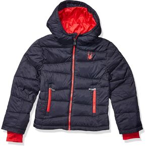 Spyder Boys Water Resistant Hooded Puffer Jacket