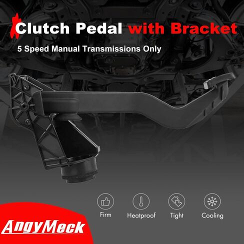 5 Speed Manual Clutch Pedal with Bracket Assembly Compatible with Chevrolet Silverado 1500 GMC Sierra 1500HD 2500HD 3500 HD 1999-2007 Replace # 15027983 in Saudi Arabia