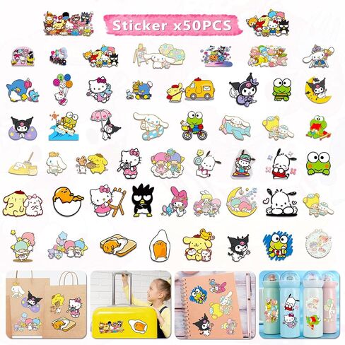 Hello Birthday Party Game Set - Includes Large Poster, Blindfold & Bean Bag Toss Games, 50 Stickers, Perfect Hello Kitty Party Supplies & Decorations - Fun for Kids & Adults in Saudi Arabia