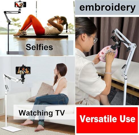 حامل طوق التطريز، حامل تطريز يدوي، حامل تطريز يدوي، حامل تطريز يدوي، حامل تطريز يدوي، مناسب لإطار التطريز، إطارات Q المفاجئة (أسود) in Kuwait